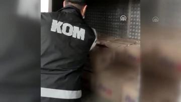 1060 litre sahte el dezenfektanı ele geçirildi