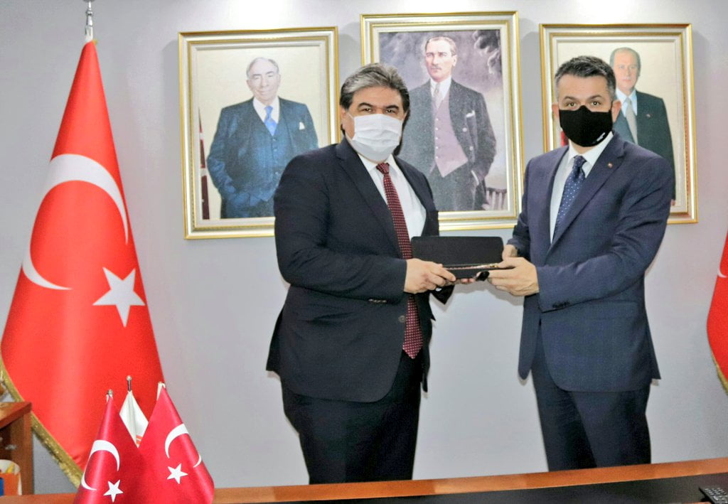 Pakdemirli ve Sarıeroğlu’ndan MHP Adana İl’e ziyaret…