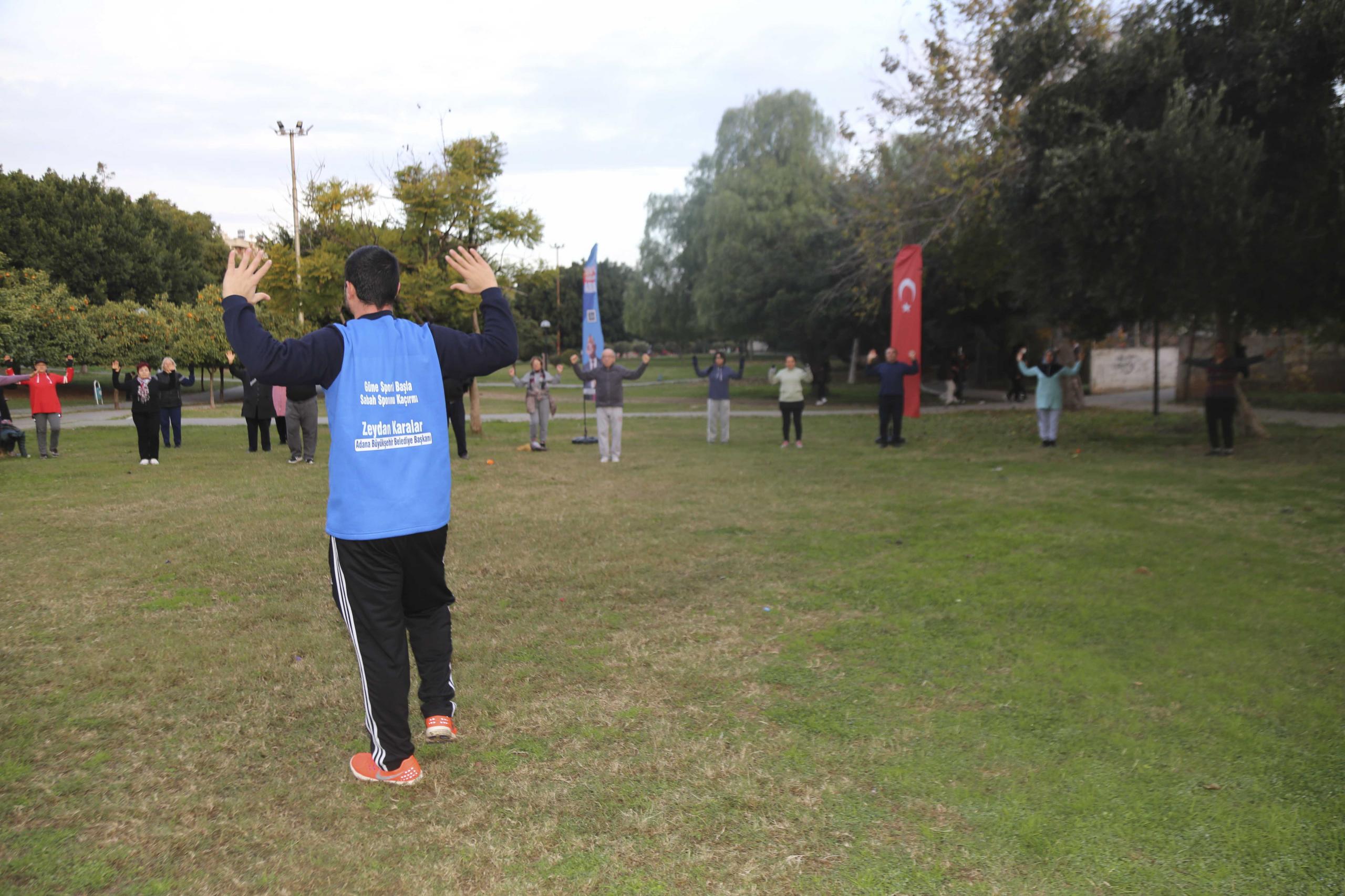 Büyükşehir’in deneyimli eğitmenleri eşliğinde spor