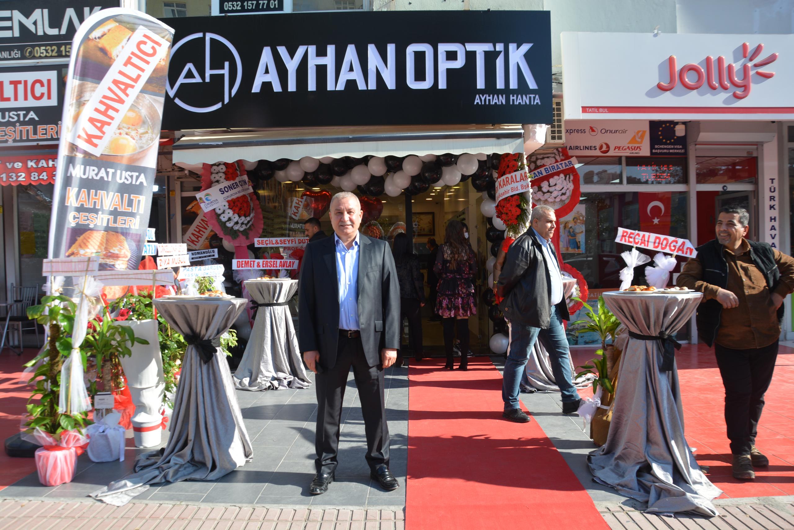 Ayhan Optik Mağazası açıldı…