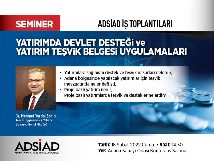 ADSİAD’dan ‘yatırım’ semineri