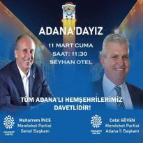 Muharrem İnce Adana’ya geliyor