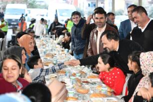 SARIÇAM’DA HER GÜN BİR MAHALLEDE İFTAR