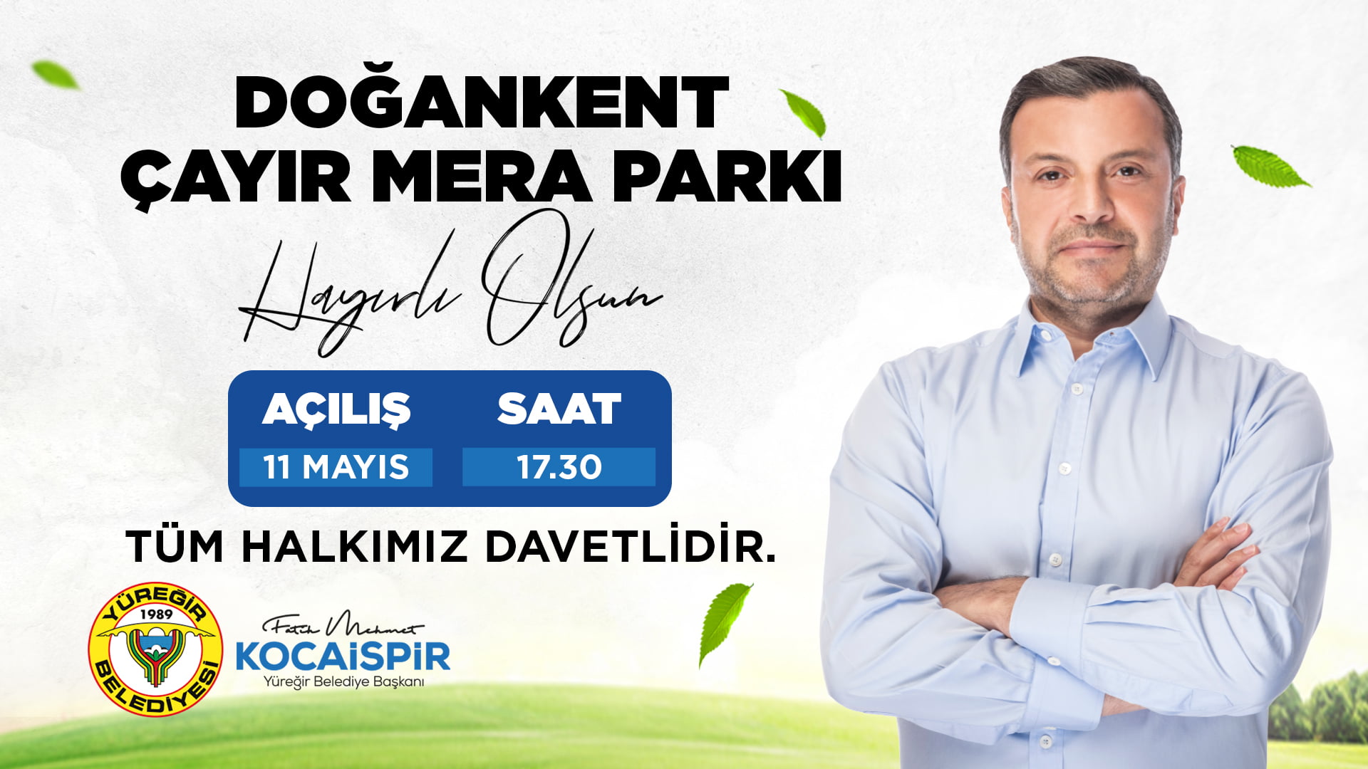 DOĞANKENT ÇAYIR MERA PARKI AÇILIYOR