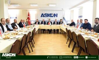 ASKON BAŞKANI ORHAN AYDIN ADANA’DA…