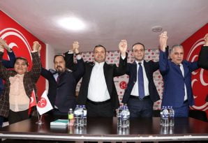 BAŞKAN KOCAİSPİR AK PARTİ VE MHP TEŞKİLATLARIYLA BULUŞTU