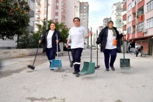 Çukurova’nın temizlik melekleri işbaşında