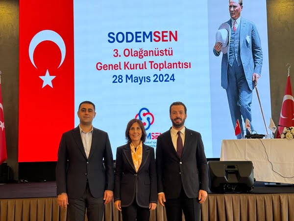 BAŞKAN TEKİN, İLK KEZ KATILDIĞI GENEL KURULDA, SODEMSEN YÖNETİMİNE SEÇİLDİ